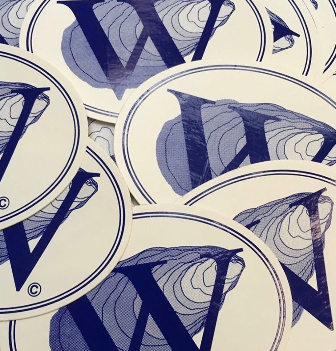 Wellfleet Oyster Decal
